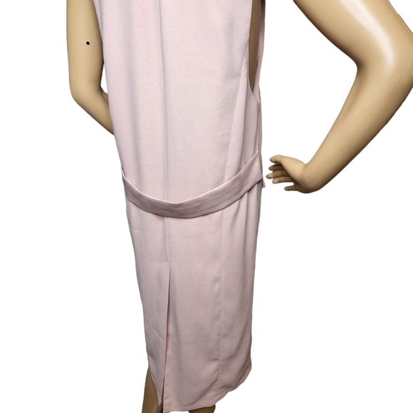 Leith sleeveless cardigan duster vest. Blush pink.  Size xs - Picture 9 of 14